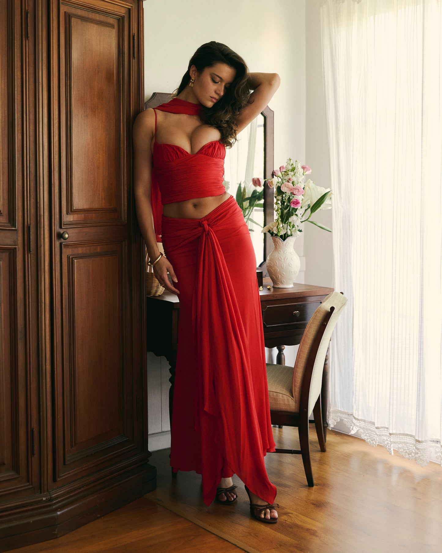 Vivian Set Red