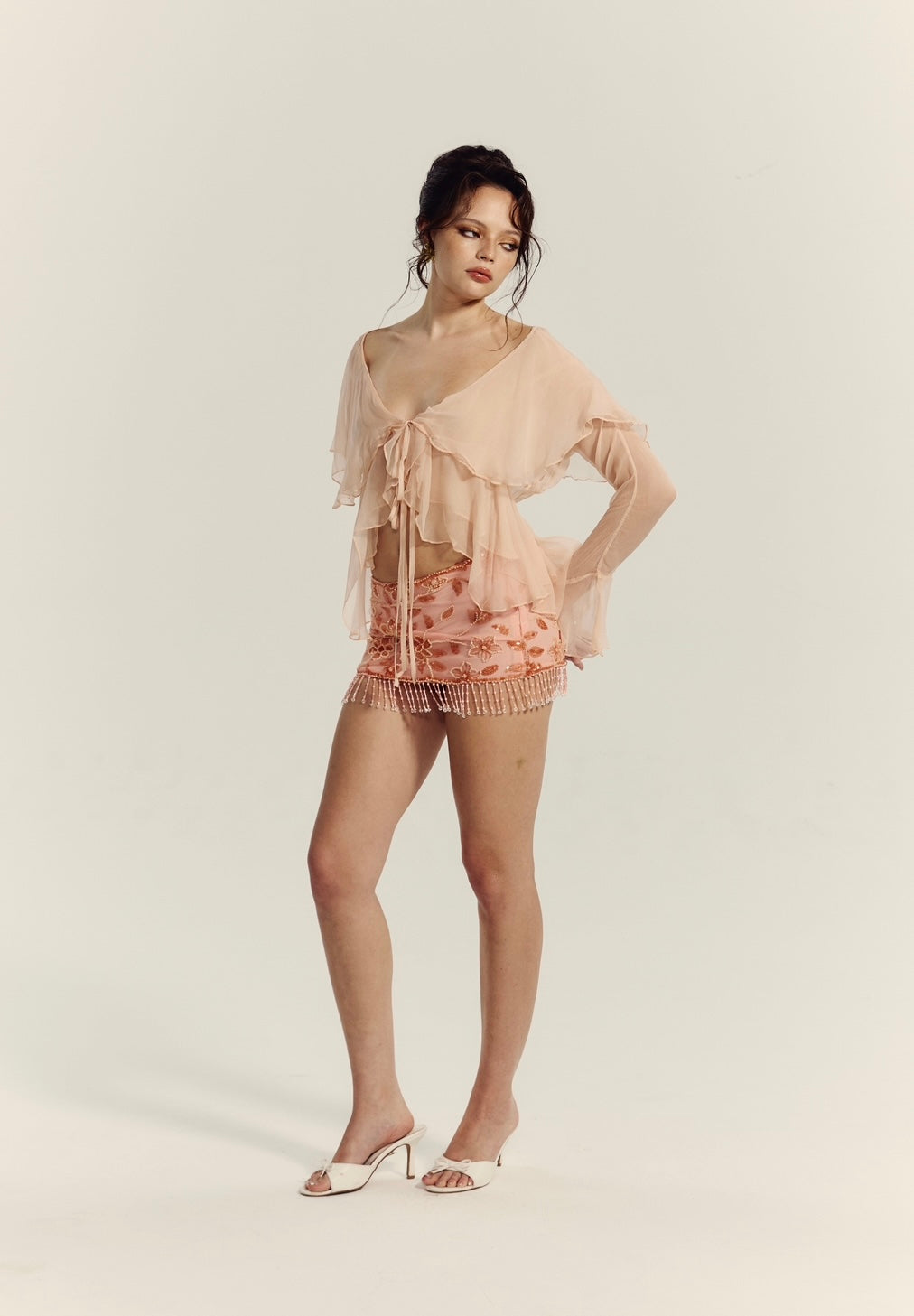 Mimi Long Sleeve Top Pink
