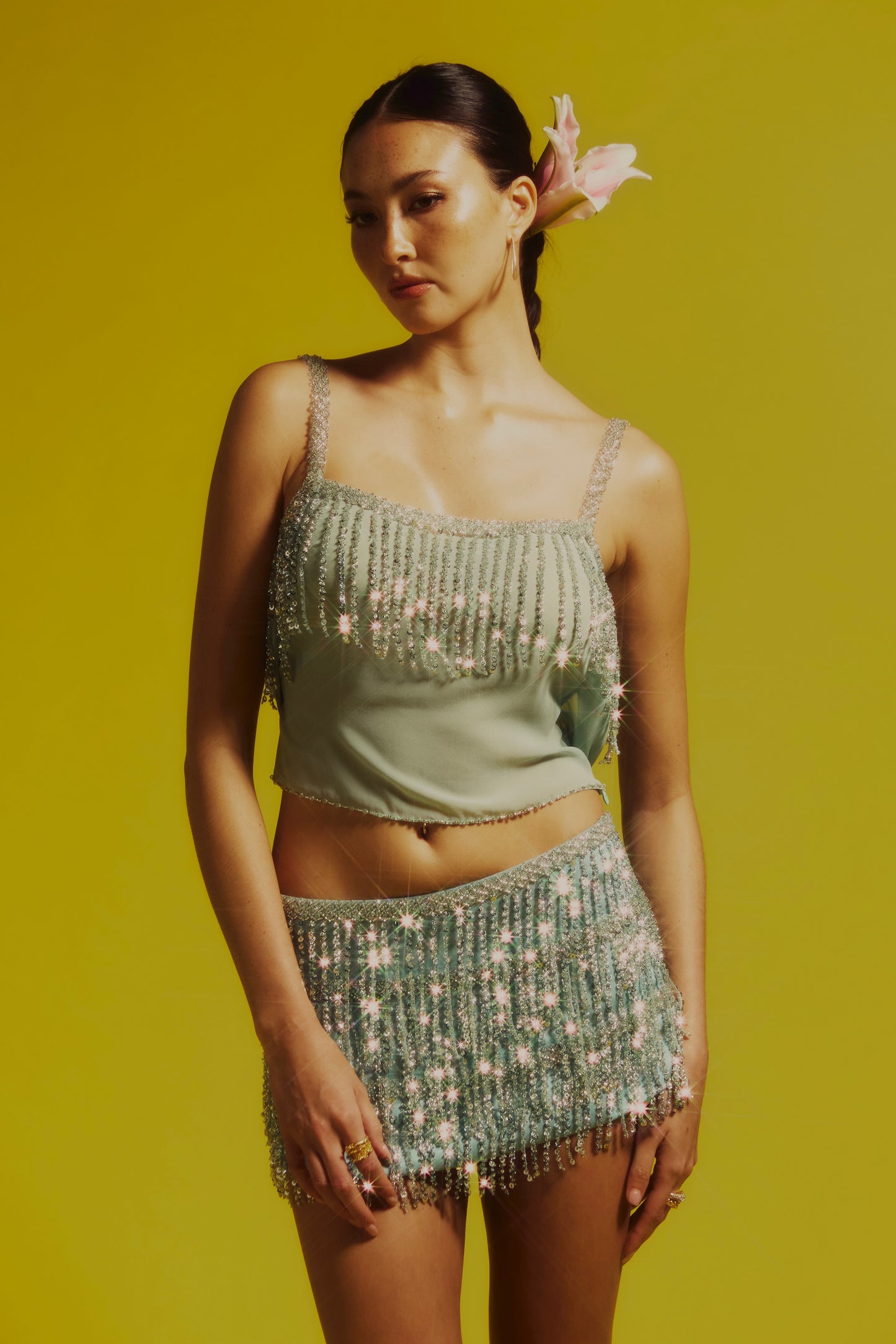 Palloma Mini Skirt Mint