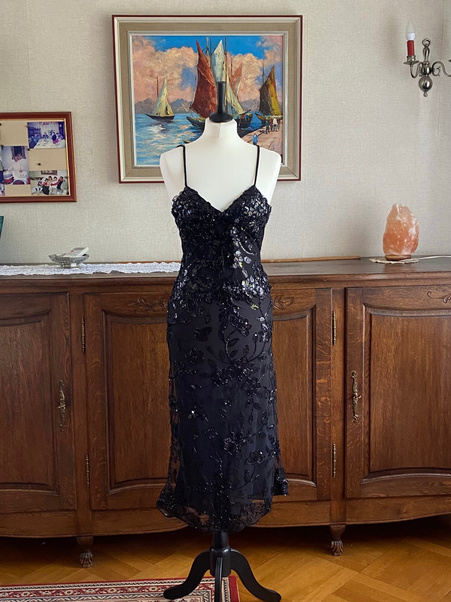 Delilah Midi Black