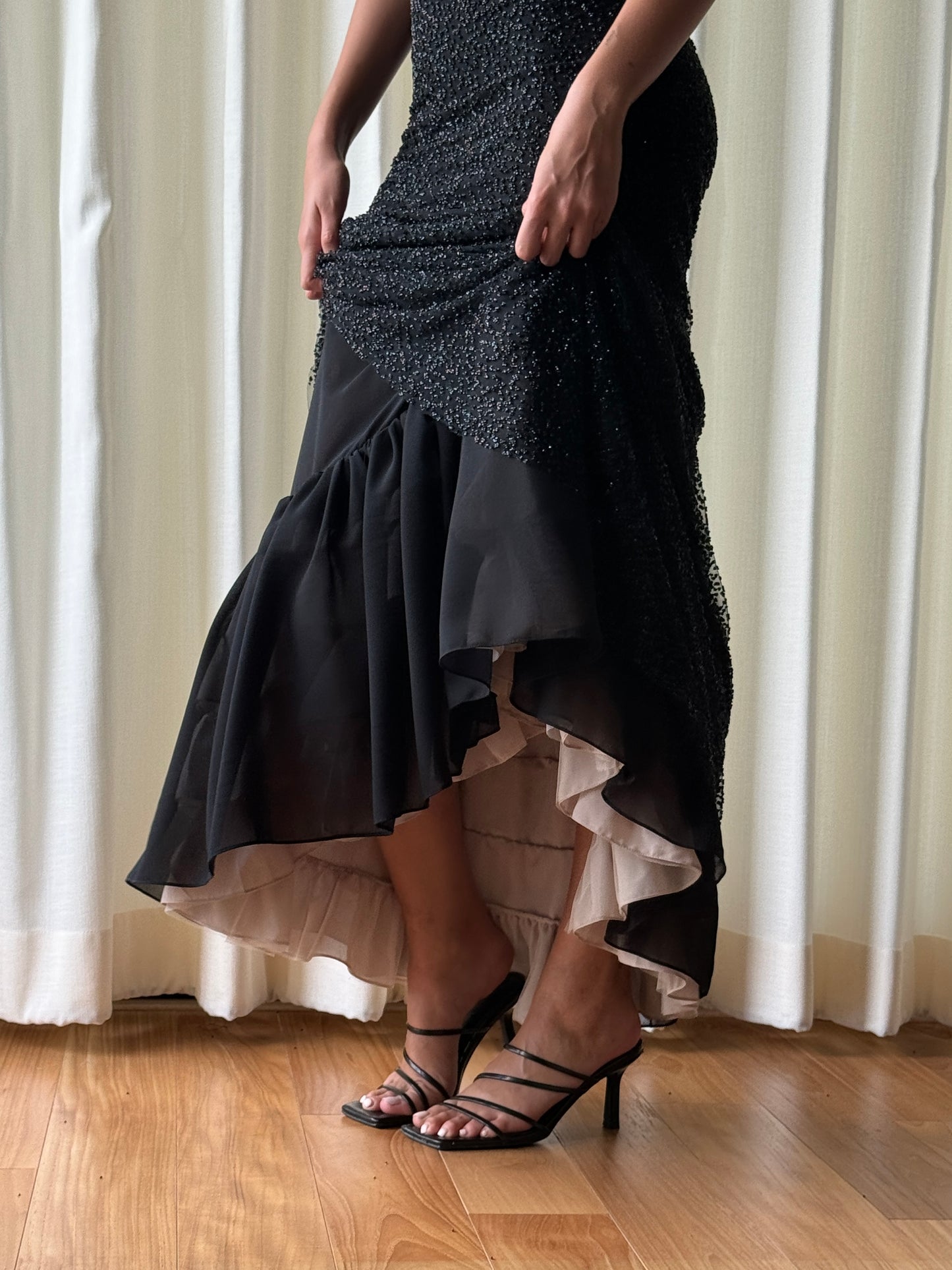 Diana Maxi Black Crystal