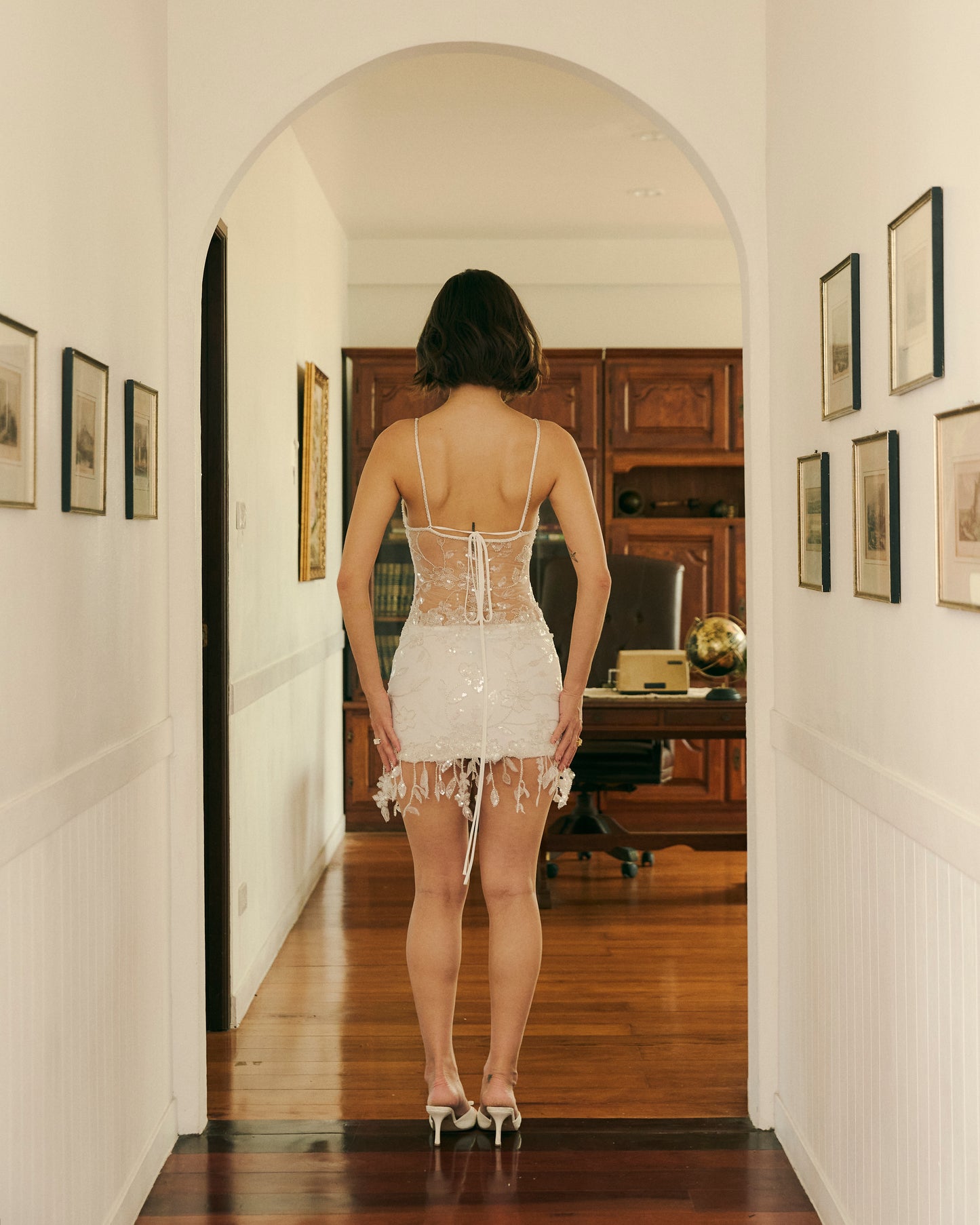 Delilah Mini White