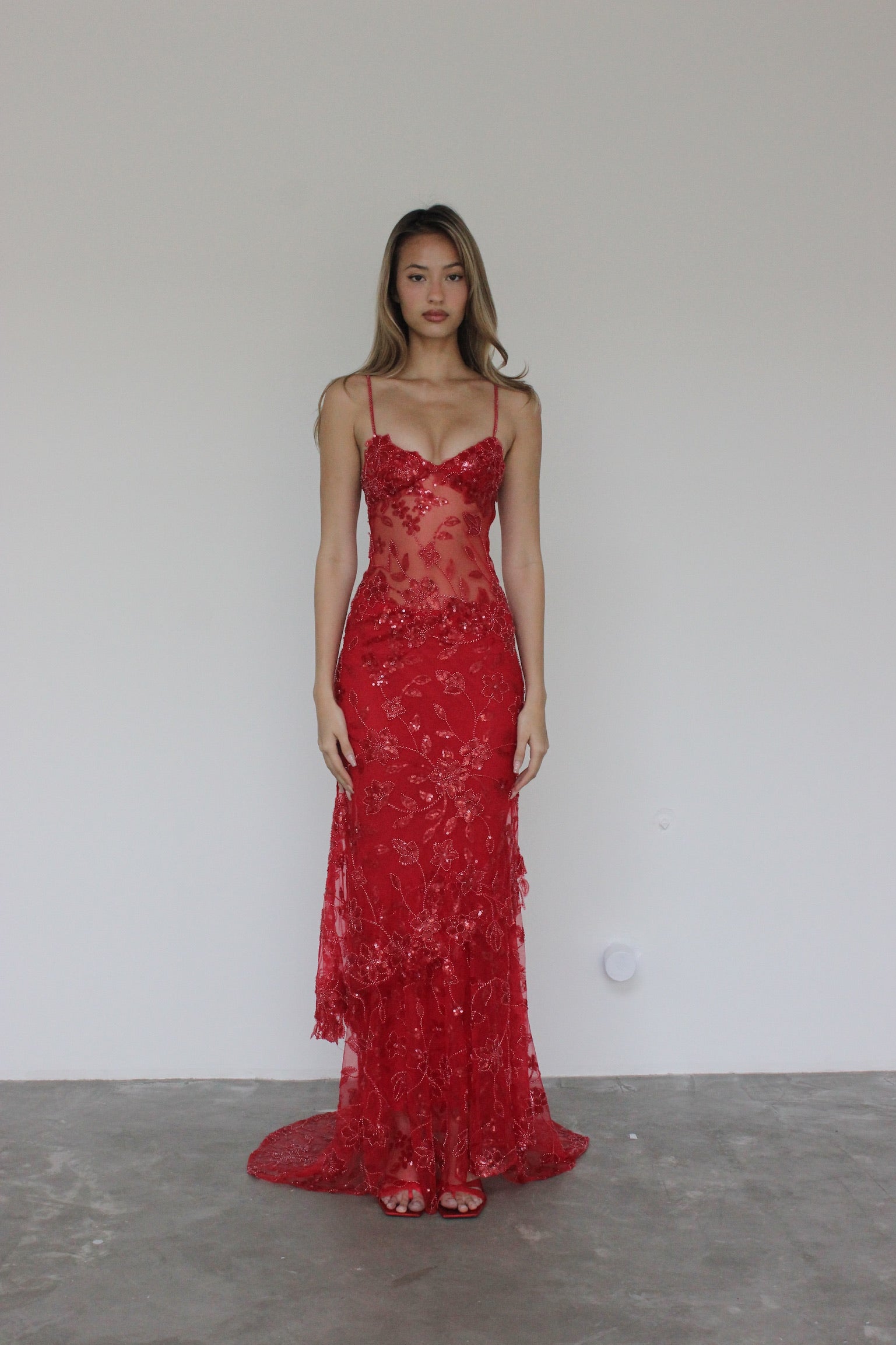 Delilah Maxi Red CHA COLLECTIVE Delilah Maxi Red CHA COLLECTIVE