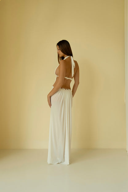 Angelica Maxi Dress White