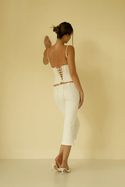 Valentina Corset White