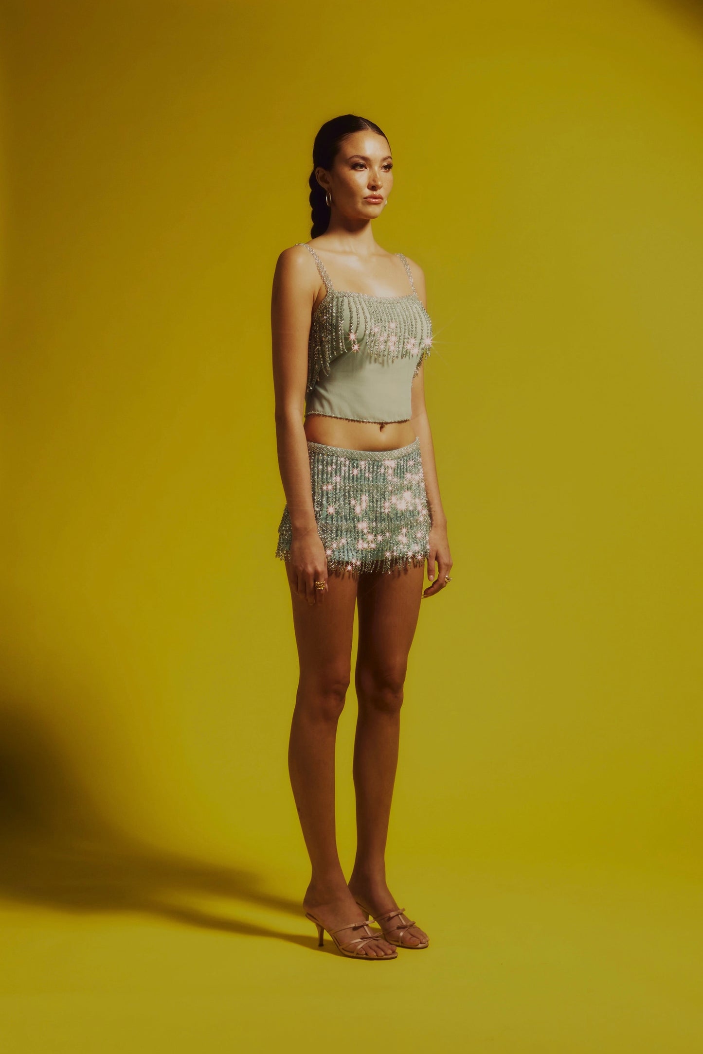 Palloma Mini Skirt Mint
