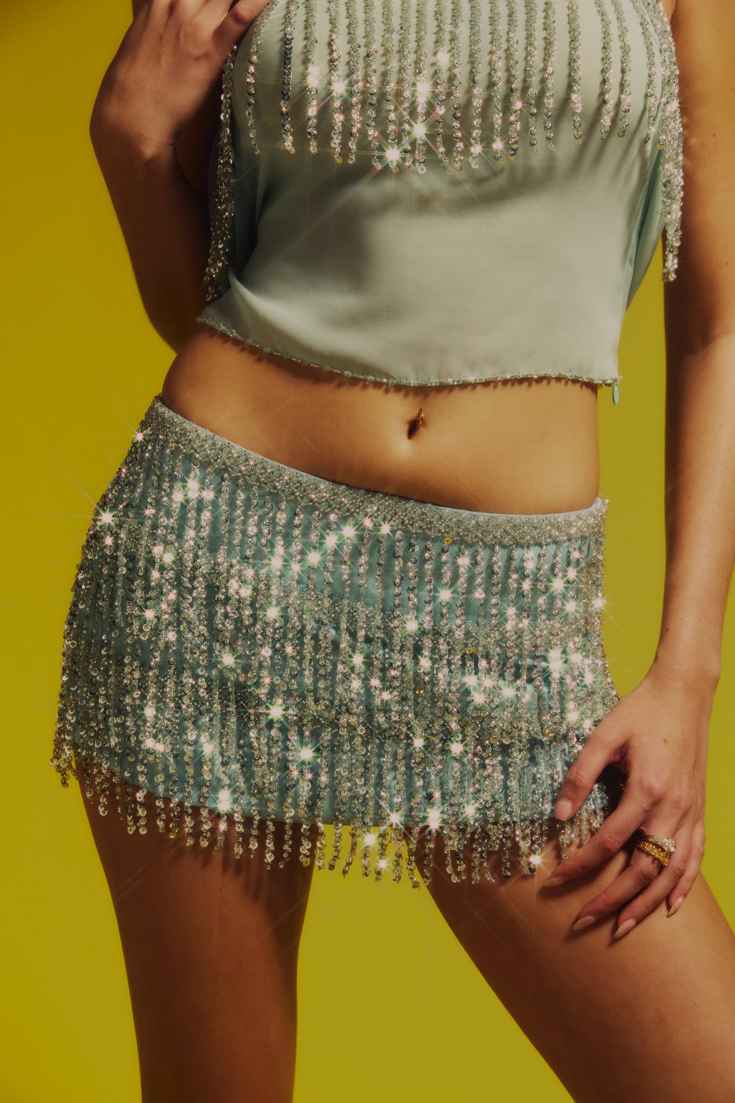 Palloma Mini Skirt Mint