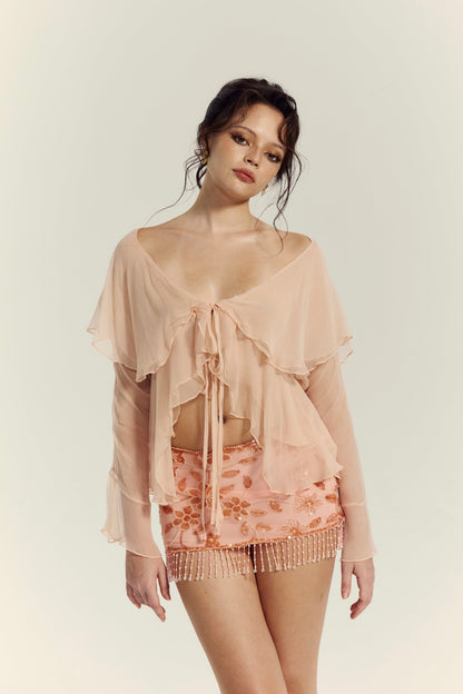 Mimi Long Sleeve Top Pink