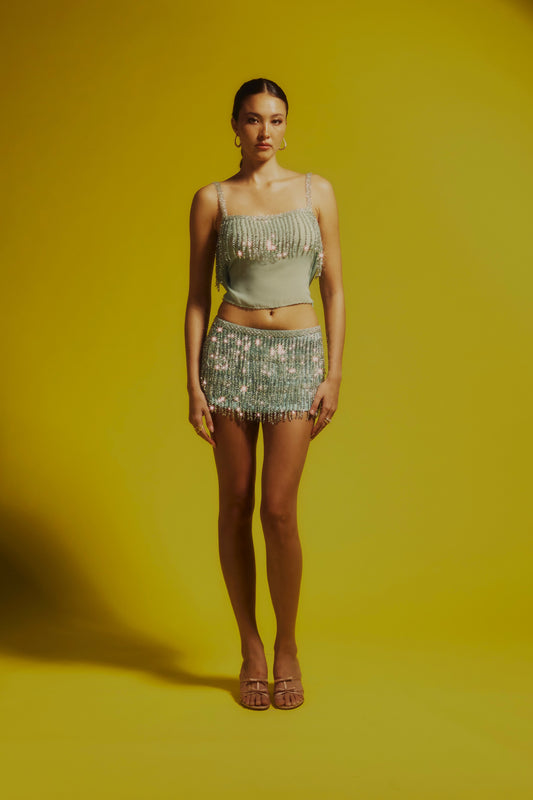 Palloma Mini Skirt Mint