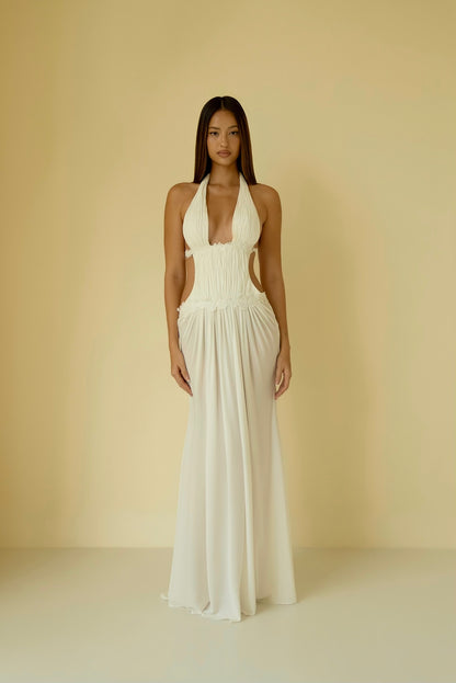 Angelica Maxi Dress White