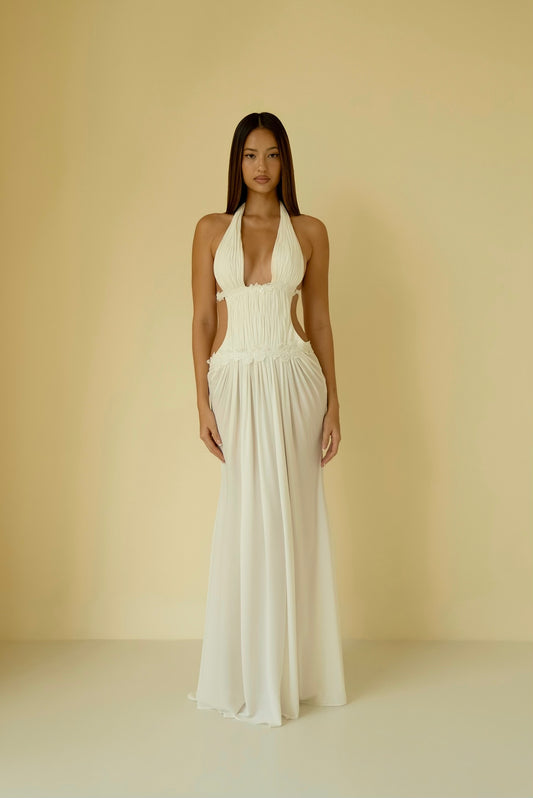Angelica Maxi Dress White
