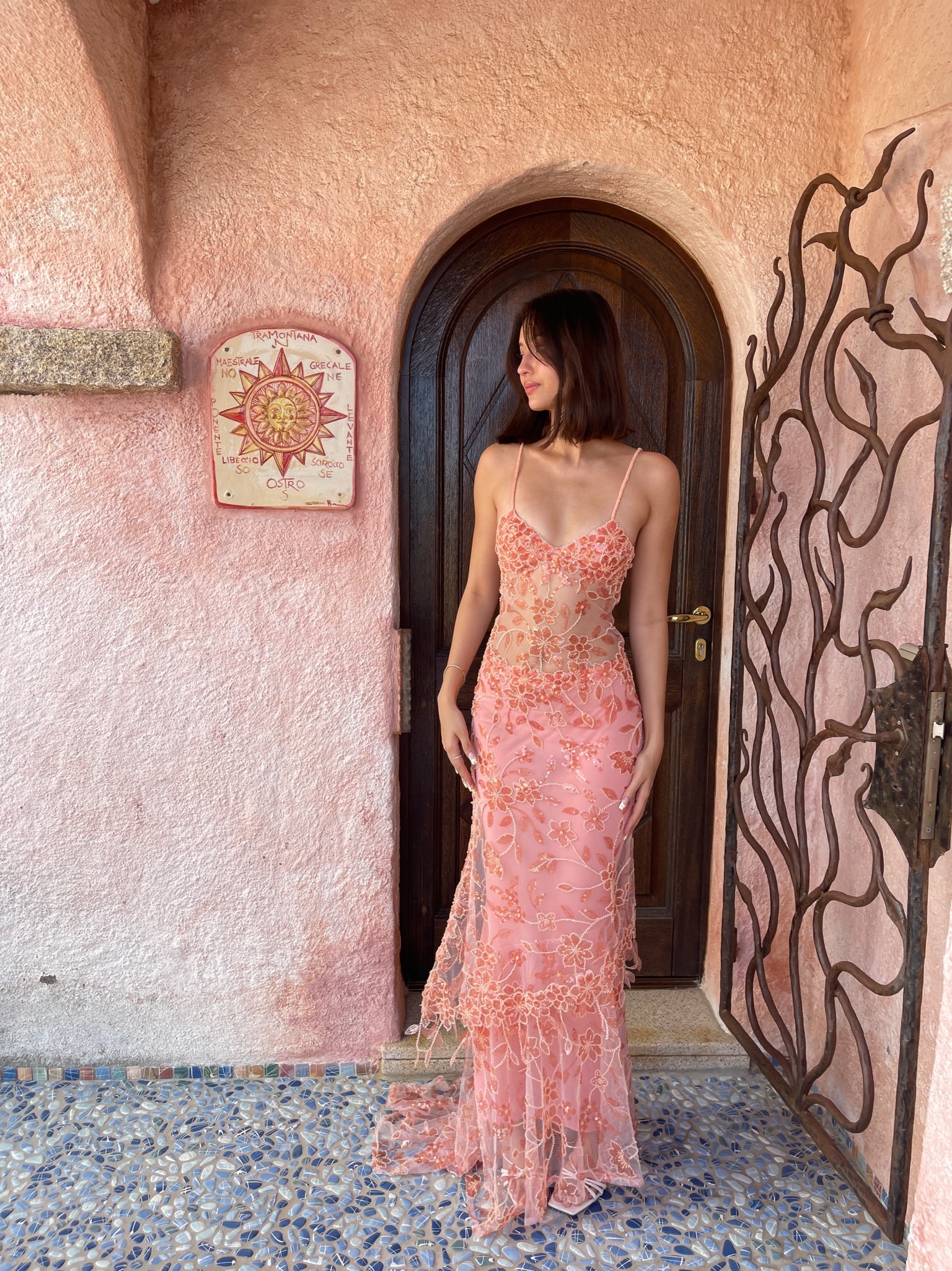delilah maxi dress Delilah Maxi Pink
