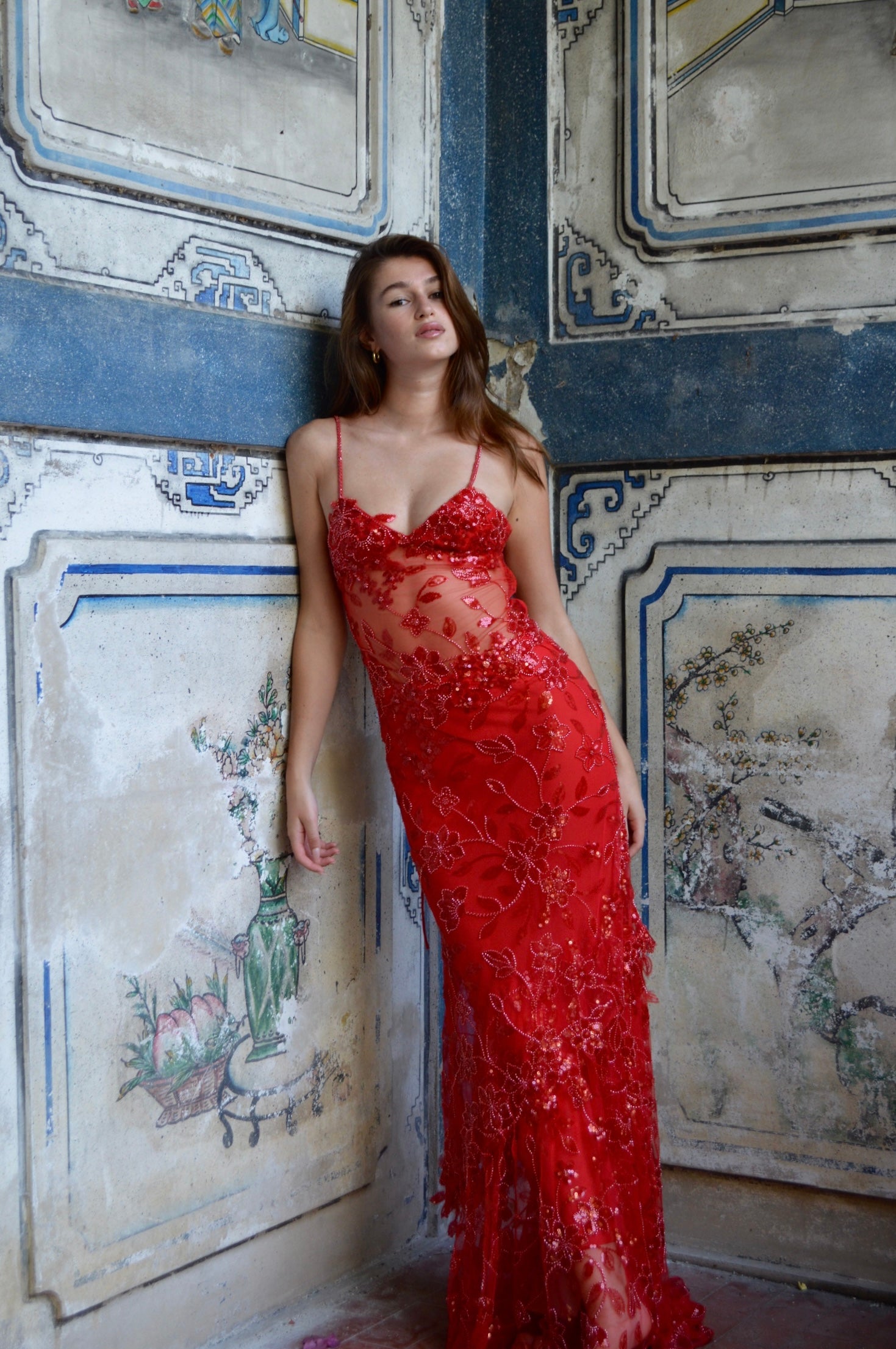Delilah Maxi Red – CHA COLLECTIVE Delilah Maxi Red – CHA COLLECTIVE