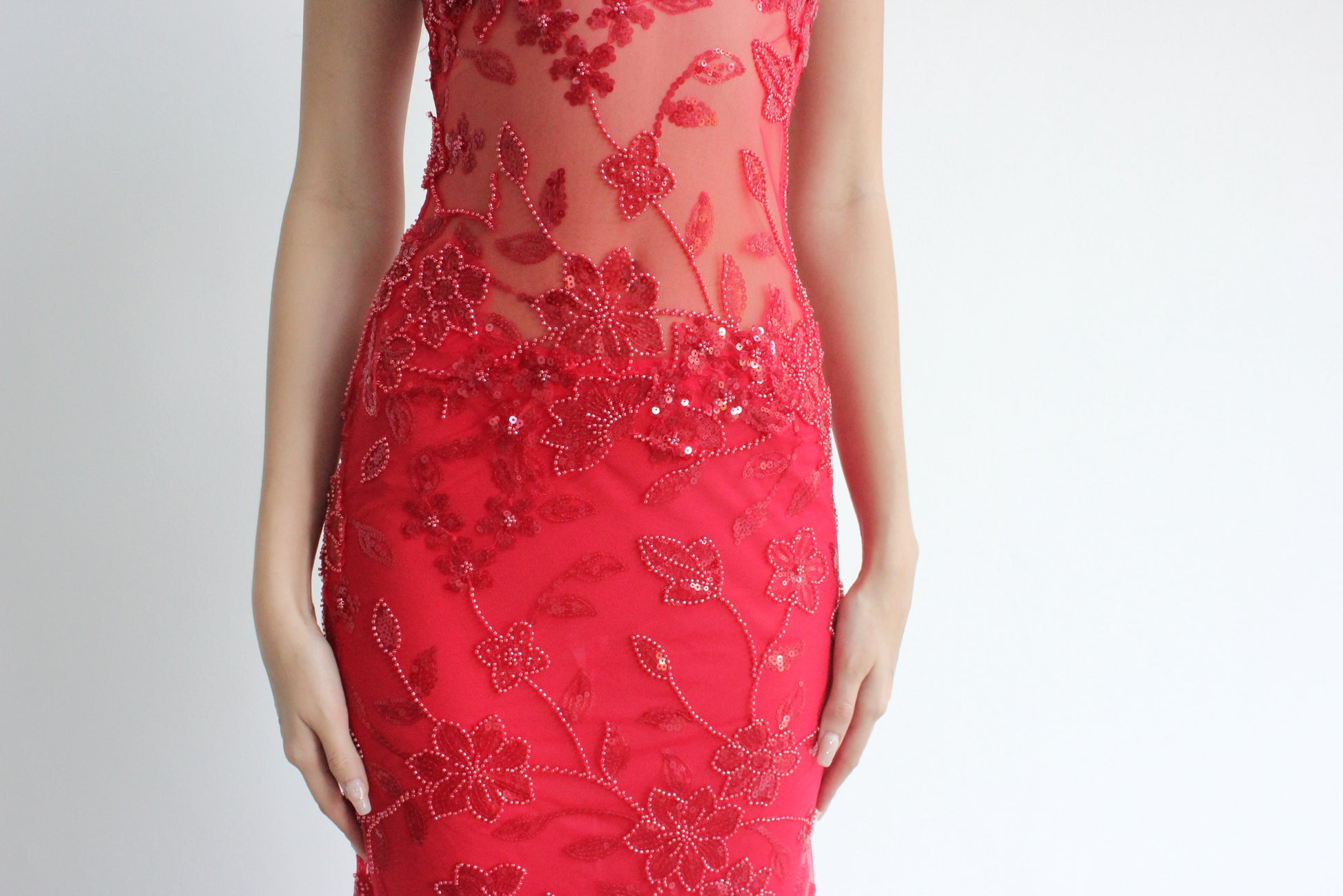 cha collective maxi dress Delilah Maxi Red
